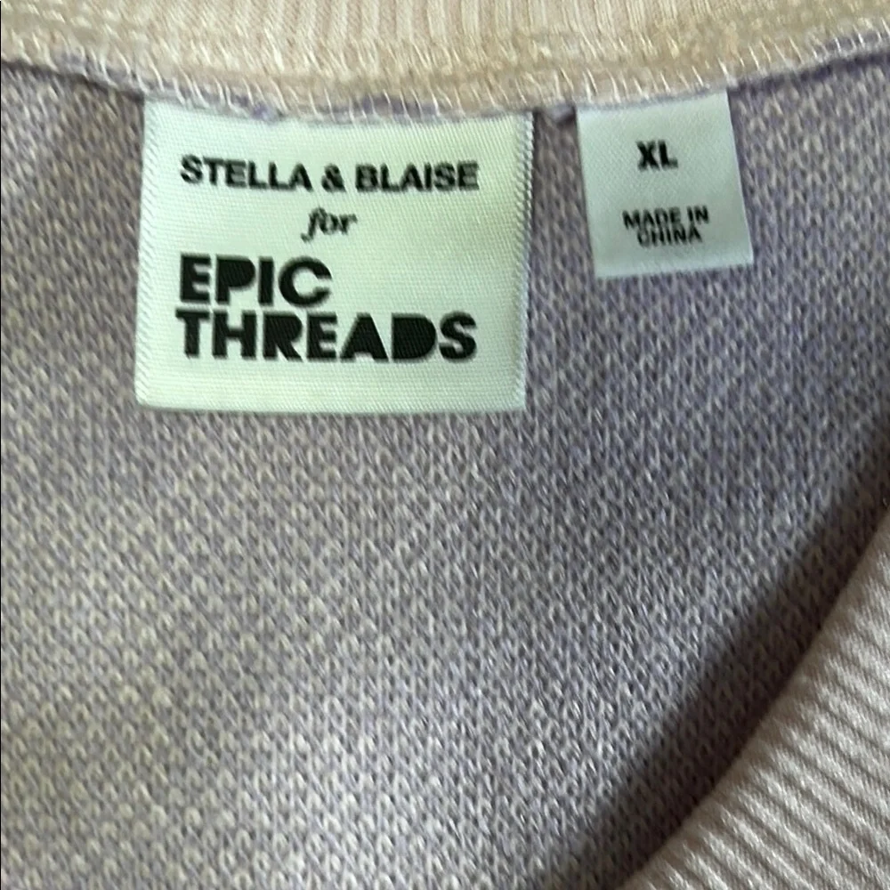 Epic Threads Stella & Blaise Checkered Crop Top - Picture 5 of 8